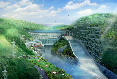 贺兰老挝南塔河1号水电站项目